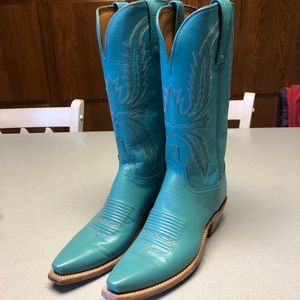 Lucchese Turquoise Western Boots